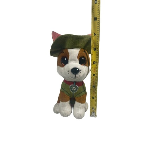 TY Beanie Boos Paw Patrol Tracker 7" Stuffed Plush Dog Nickelodeon - Picture 7 of 11